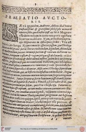 Praefatio auctoris