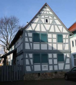 Fachwerkwohnhaus; Dietzenbach, Darmstädter Straße 11