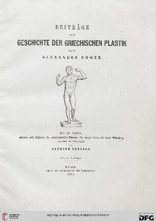 Beiträge zur Geschichte der griechischen Plastik