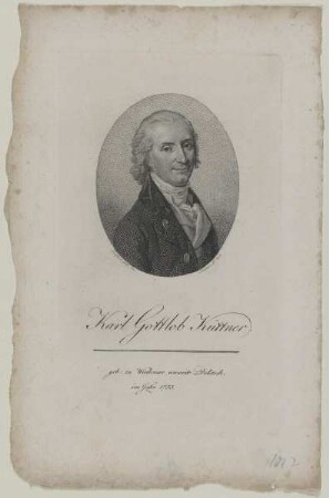 Bildnis des Karl Gottlob Küttner