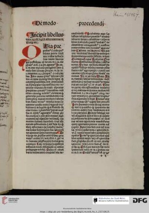 Inkunabel, Modus legendi abbreviaturas in utroque iure