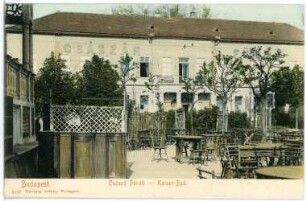 Budapest. Császár fürdö, Kaiser-Bad