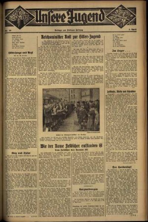 Zweite Ausgabe vom Mittwoch, den 03. April 1935.