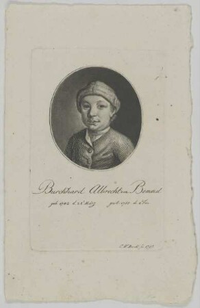 Bildnis des Burckhard Albrecht von Bemmel