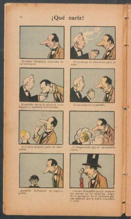 ¡Qué nariz! - [Cómic]