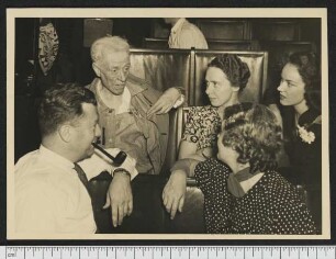 Porträtaufnahme Sinclair Lewis