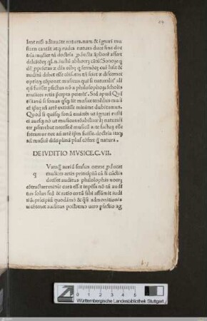 Liber II / Cap. VII