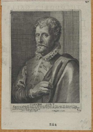 Bildnis des Cornelle Cort