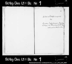 Ladung des Grafen Adolf zu Holstein-Schaumburg durch Herzog Julius von Braunschweig-Lüneburg auf calenbergische Landtage in Gandersheim