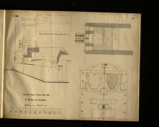 Schultz'-Rost. Patent No. 408. B. Roeber in Dresden.