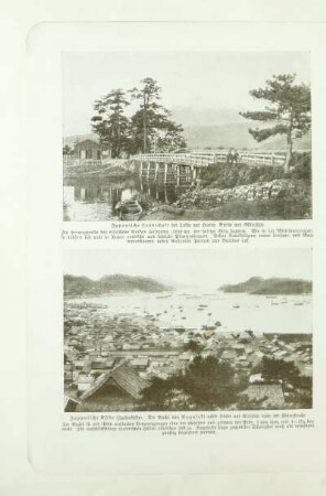 Japanische Landschaft bei Tokio auf Hondo, Breite von gibraltar