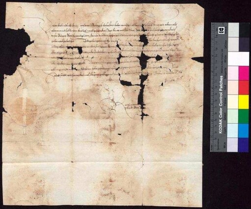 Der Rat der Stadt Breslau bittet Bürgermeister und Rat der Stadt Bautzen um Schutz ihrer Reiter, Kaufleute und Waren.