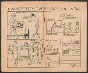 Entretelones de la vida - [Caricatura]