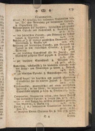 Grammaticae.
