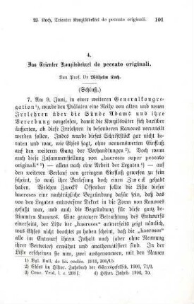 101-123 Das Trienter Konzilsdekret de peccato originali