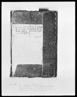 Codex Ragyndrudis: Hinterspiegel