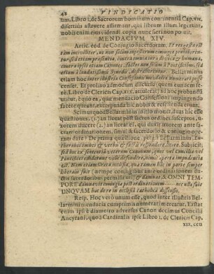 Mendacium XIV.