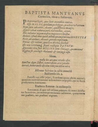 Baptista Mantuanus