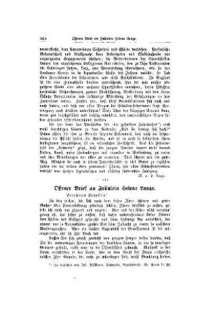 Offener Brief an Fräulein Helene Lange