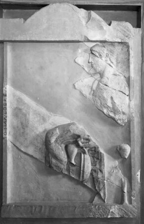 Weihrelief eines Töpfers