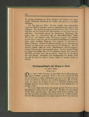 Verfolgungskämpfe und Einzug in Stryi.