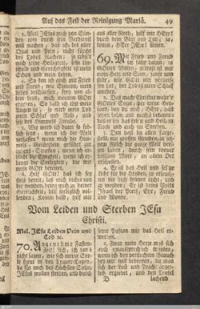 Vom Leiden und Sterben Jesu Christi.