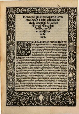 Decreta [et] acta Concilii Basiliensis