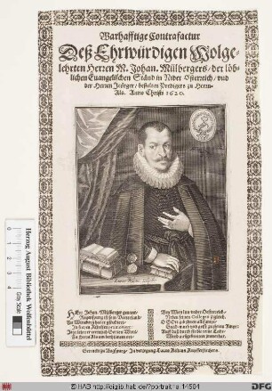Bildnis Johannes Mühlberger (Mülberger)