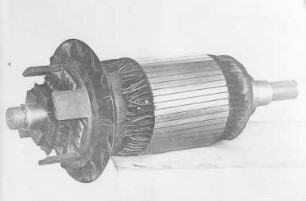 Anker mit Fliehkraftschalter des Weissberg-Simplex-Motors (Volta-Werke) : Technikgeschichte | Elektrotechnik | Verbrauch elektrischer Energien | Elektromotoren