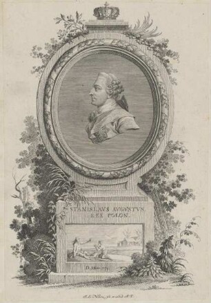 Bildnis von Stanislavs Avgvstvs, König von Polen