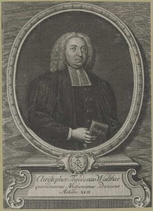Bildnis des Christopher Theodosius Walther