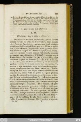 C. Historia Dogmatis.