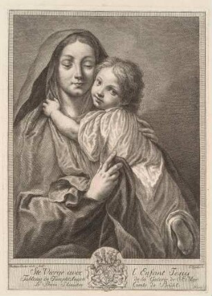 Ste. Vierge avec l'enfant Jesus (Die Heilige Jungfrau mit dem Jesuskind)