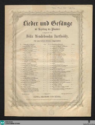 3: Winterlied : op. 19