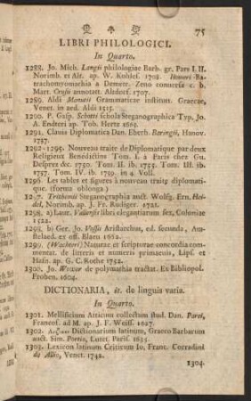 Libri Philologici