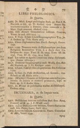 Libri Philologici