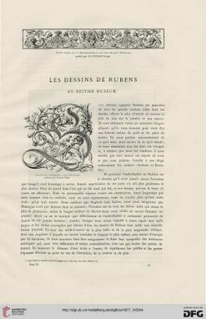 3: Les dessins de Rubens au British Museum