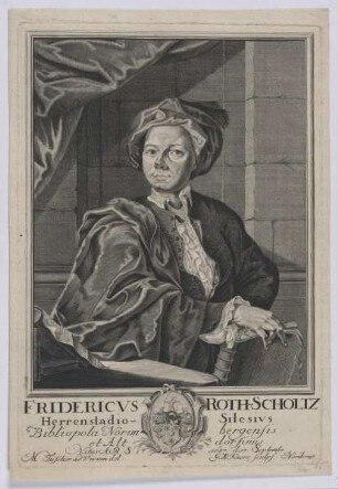 Bildnis des Fridericvs Roth-Scholtz