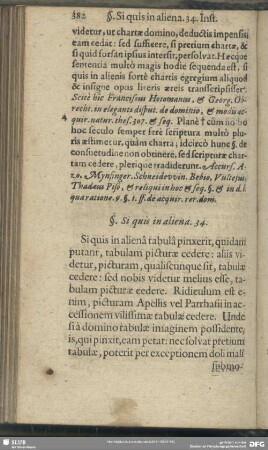 §. Si quis in aliena. 34.