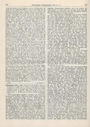 391-394 [Rezension] Pachomiana Latina