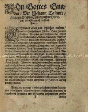 Getränkesteuerordnung für das Herzogtum Sachsen-Coburg