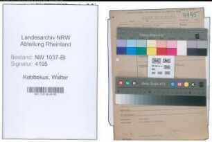 Entnazifizierung Walter Kebbekus , geb. 00.00.0000 (Vermessungsbeamter)