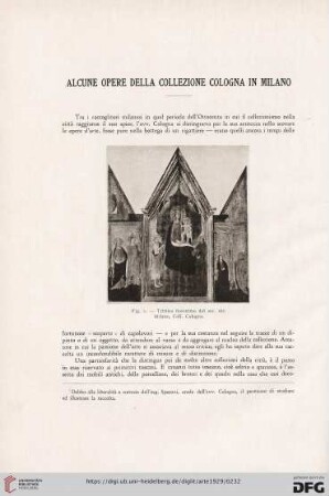32: Alcune opere della collezione Cologna in Milano