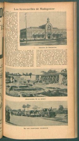 Los ferrocarriles de Madagascar