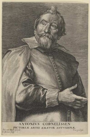 Bildnis des Antonivs Cornelissen