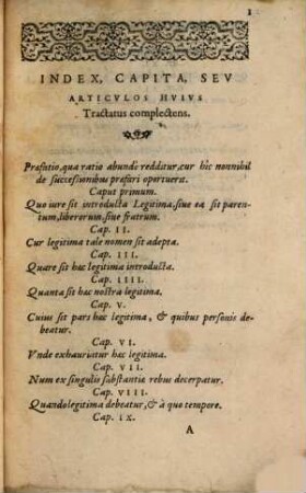 Tractatio De Parentibvs, Fratribvs, Et Filiis : Succinte & Breuiter Integram Legitimarum materiam complectens