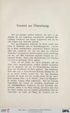 Vorwort zur Übersetzung