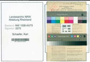 Entnazifizierung Karl Schaefer , geb. 13.05.1902 (Kaufmann)
