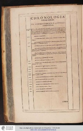 Chronologia Historia Iudicum