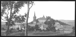 Frauenstein. Gasthaus, Schloss und Ruine